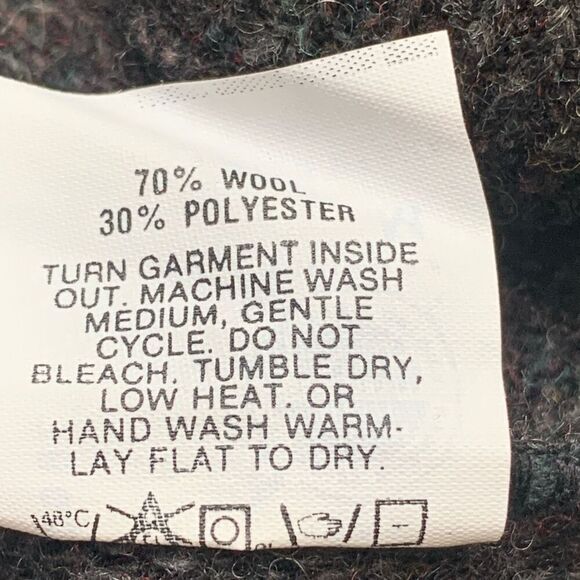 Vintage Charcoal V-Neck Sweater - Picture 9 of 11